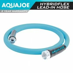 AQUA JOE 5/8 in. Dia x 5 ft. HYBRIDFLEX Lead-In Hose