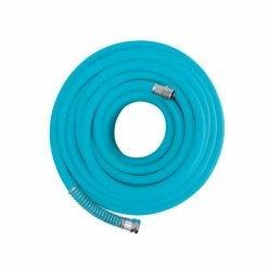 AQUA JOE 5/8 in. Dia x 50 ft. Hybrid Polymer Flex Kink Free Hose -Cheap Garden Center Store aqua joe garden hoses ajpgh50 dws 31 1000