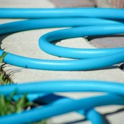 AQUA JOE 5/8 in. Dia x 50 ft. Hybrid Polymer Flex Kink Free Hose -Cheap Garden Center Store aqua joe garden hoses ajpgh50 dws 44 1000