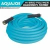 AQUA JOE 5/8 in. Dia. x 50 ft. Hybrid Polymer Garden Hose -Cheap Garden Center Store aqua joe garden hoses ajpgh50 pro 64 1000