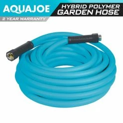 AQUA JOE 5/8 in. Dia. x 50 ft. Hybrid Polymer Garden Hose