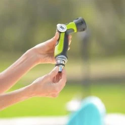 AQUA JOE No-Splash Quick Connect Adapters (3-Count) -Cheap Garden Center Store aqua joe hose connectors ajqc 3pk 44 1000