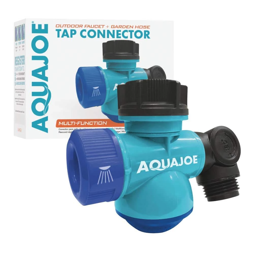 AQUA JOE Multi-Function Outdoor Faucet and Garden Hose Tap Connector 9 AQUA JOE Multi-Function Outdoor Faucet and Garden Hose Tap Connector - Image 7