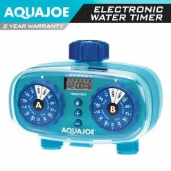 AQUA JOE 2-Zone Customizable Electronic Water Timer