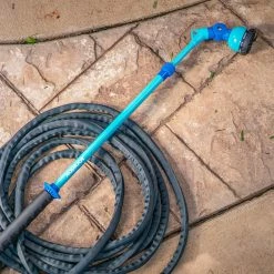 AQUA JOE 53 in. 10-Pattern Telescoping Watering Wand -Cheap Garden Center Store aqua joe nozzles wands aj ww10 t59 4f 1000