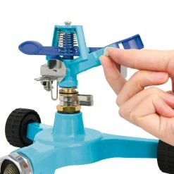 AQUA JOE 6 in. 360° Indestructible Zinc Impulse Sprinkler 15 AQUA JOE 6 in. 360° Indestructible Zinc Impulse Sprinkler -Cheap Garden Center Store aqua joe oscillating sprinklers aj is6wb 4f 1000