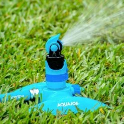 AQUA JOE 4-Pattern 360° Turbo Drive Sprinkler -Cheap Garden Center Store aqua joe oscillating sprinklers aj mssbm 66 1000