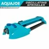 AQUA JOE 4973 sq. ft. Indestructible Metal Base Oscillating Sprinkler -Cheap Garden Center Store aqua joe oscillating sprinklers aj oms20 brs 64 1000