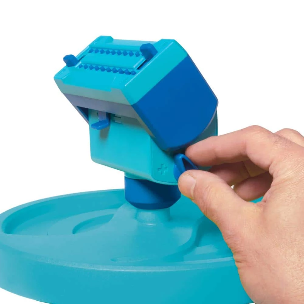 AQUA JOE 20-Nozzle Max Coverage Adjustable Gear Driven Oscillating Sprinkler on Sled Base 8 AQUA JOE 20-Nozzle Max Coverage Adjustable Gear Driven Oscillating Sprinkler on Sled Base - Image 6