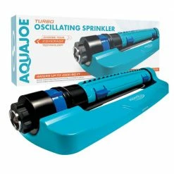 AQUA JOE Turbo Oscillation 3 Way Sprinkler with Range, Width, Flow Control 20 AQUA JOE Turbo Oscillation 3 Way Sprinkler with Range, Width, Flow Control -Cheap Garden Center Store aqua joe oscillating sprinklers sji tls18 fa 1000