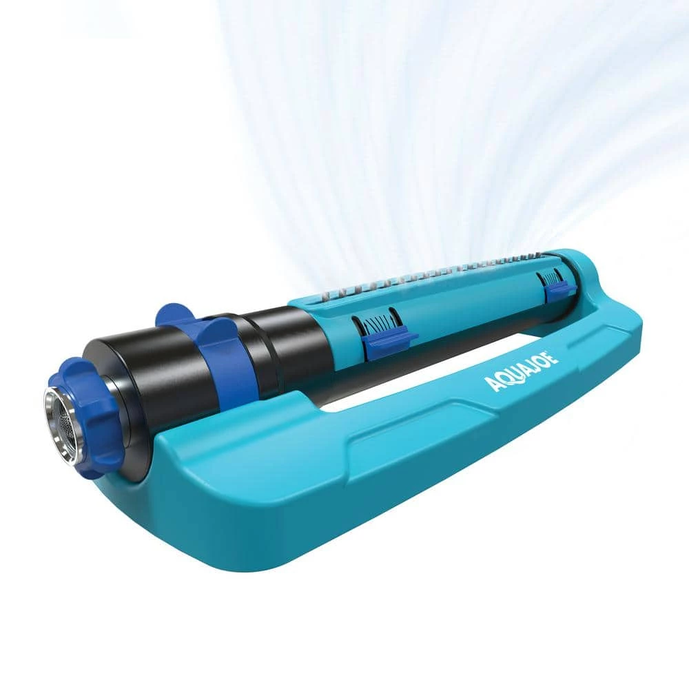 AQUA JOE 20-Nozzle Turbo Oscillation Sprinkler with Range, Width and Flow Control 5 AQUA JOE 20-Nozzle Turbo Oscillation Sprinkler with Range, Width and Flow Control - Image 3