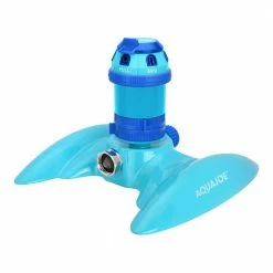 AQUA JOE 6-Pattern Turbo Drive 360-Degree Sprinkler with Customizable Coverage