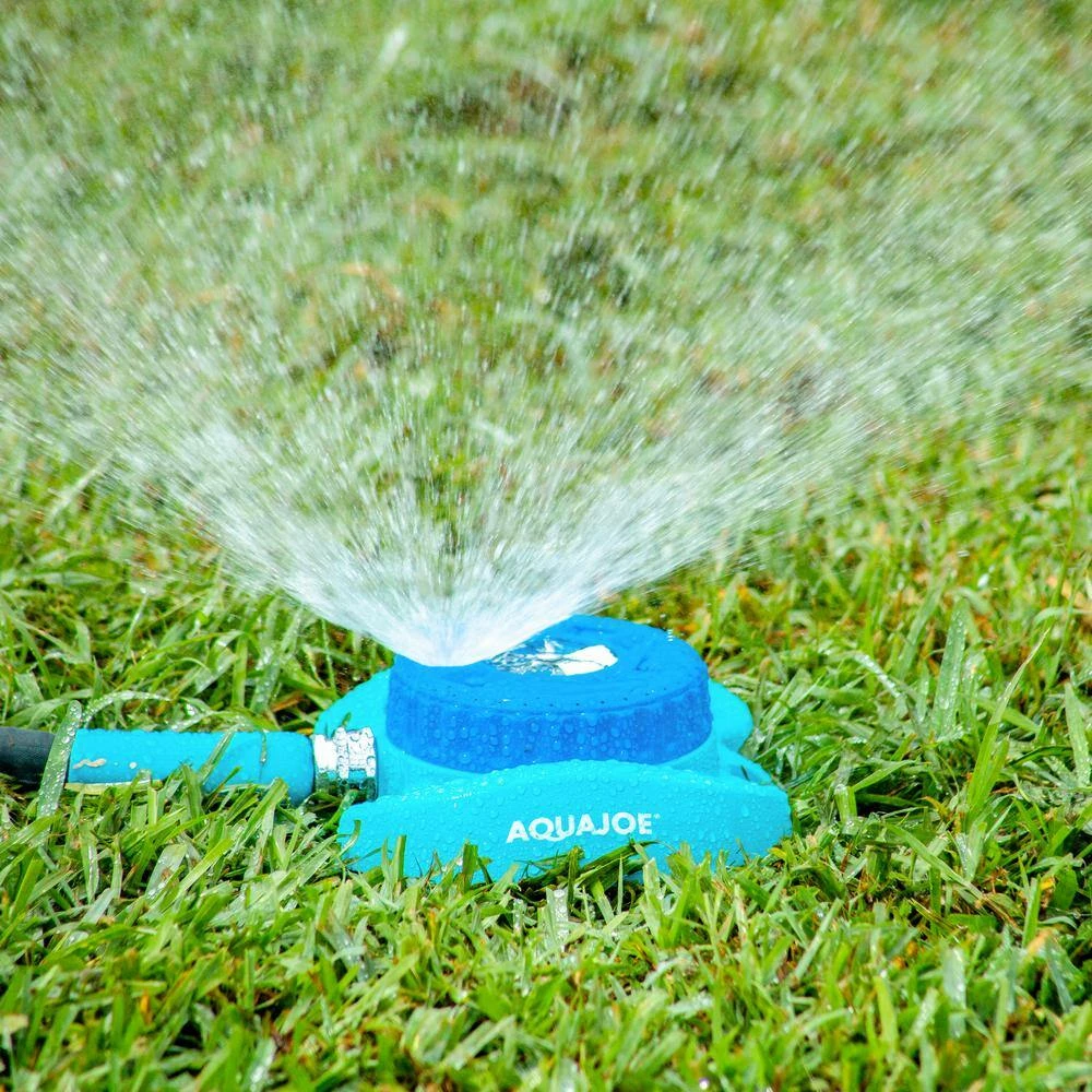 AQUA JOE Indestructible 9-Pattern Metal Turret Sprinkler 8 AQUA JOE Indestructible 9-Pattern Metal Turret Sprinkler - Image 6