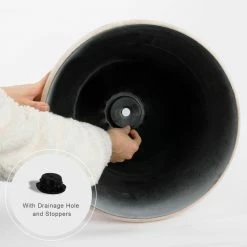 Worth Garden 15 in. (Dia) x 22 in. (H) Beige Plastic Urn Planter (2-Pack) -Cheap Garden Center Store beige worth garden urn planters g803a00 4f 1000