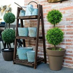 Worth Garden 12 in. Dia x 12 in. H Brown Self-Watering Plastic Round Planter Pots with Liners (2-Pack) 13 Worth Garden 12 in. Dia x 12 in. H Brown Self-Watering Plastic Round Planter Pots with Liners (2-Pack) -Cheap Garden Center Store brown smooth worth garden plant pots g728a05 fa 1000