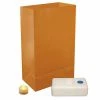 LUMABASE Tan LED Luminaria Kit (Set of 12) -Cheap Garden Center Store browns tans lumabase citronella candles torches 83436 64 1000