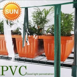 Worth Garden Extra-Wide 40 in. L x 19 in. W x 75 in. H 5-Tier Tall Green Metal Covered Portable Greenhouse -Cheap Garden Center Store green matte worth garden plant stands g311a00 4f 1000