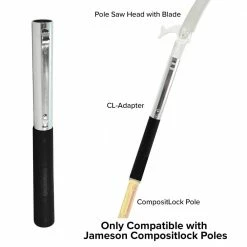 Jameson 6 ft. Hollow Core CompositLock Base Pole -Cheap Garden Center Store jameson pruning saws fgc 6f 1f 1000