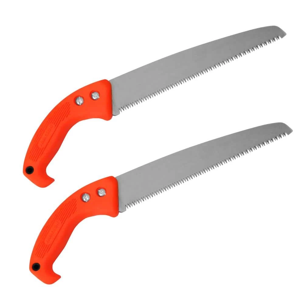 Jameson 11 in. Tri-Cut Straight Blade Hand Saw Ergonomic Grip Handle (2-Pack) 3 Jameson 11 in. Tri-Cut Straight Blade Hand Saw Ergonomic Grip Handle (2-Pack)