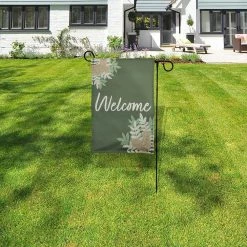 LUMABASE Lighted Outdoor Banner with Garden Flag Stand - Welcome 7 LUMABASE Lighted Outdoor Banner with Garden Flag Stand - Welcome -Cheap Garden Center Store lumabase flagpole kits 17301 4f 1000