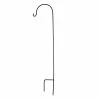 LUMABASE 48 in. Black Metal Shepard's Hook -Cheap Garden Center Store lumabase shepherd s hooks 91901 64 1000