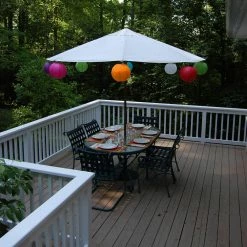 LUMABASE 10 in. Round Multi Color Paper Lanterns (5-Count) 12 LUMABASE 10 in. Round Multi Color Paper Lanterns (5-Count) -Cheap Garden Center Store multi lumabase citronella candles torches 78905 44 1000