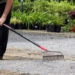 Razor-Back 60.75 in. Fiberglass Handle15-Tine Forged Steel Bow Rake -Cheap Garden Center Store razor back landscaping rakes 2853900 4f 1000