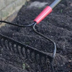 Razor-Back 60.75 in. Fiberglass Handle15-Tine Forged Steel Bow Rake -Cheap Garden Center Store razor back landscaping rakes 2853900 a0 1000