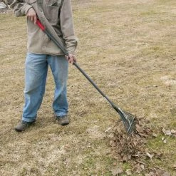 Razor-Back 51 in. Fiberglass Handle 24-Tine Steel Rake -Cheap Garden Center Store razor back landscaping rakes 2915200 40 1000