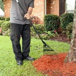 Razor-Back 51 in. Fiberglass Handle 24-Tine Steel Rake -Cheap Garden Center Store razor back landscaping rakes 2915200 4f 1000