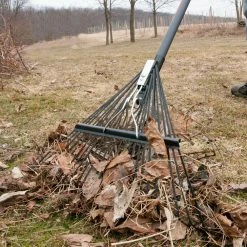 Razor-Back 51 in. Fiberglass Handle 24-Tine Steel Rake -Cheap Garden Center Store razor back landscaping rakes 2915200 fa 1000