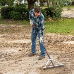 Razor-Back 24 in. Aluminum Landscape Rake -Cheap Garden Center Store razor back landscaping rakes 63136 fa 1000