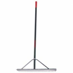 Razor-Back 30 in. Aluminum Landscape Rake