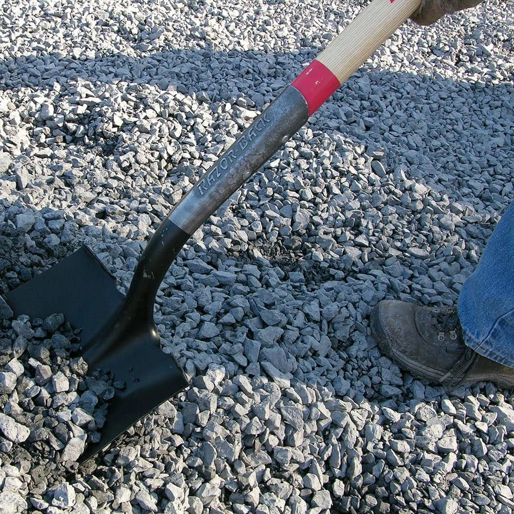 Razor-Back 48 in. Wood Handle Square Point Shovel 4 Razor-Back 48 in. Wood Handle Square Point Shovel - Image 2