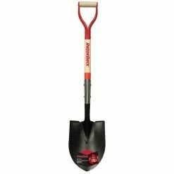 Razor-Back 30 in. Wood D-Handle Digging Shovel