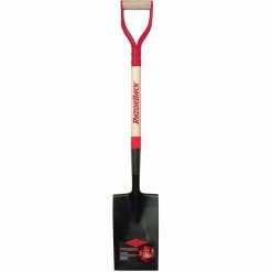 Razor-Back 28 in. Wood D-Handle Border Spade