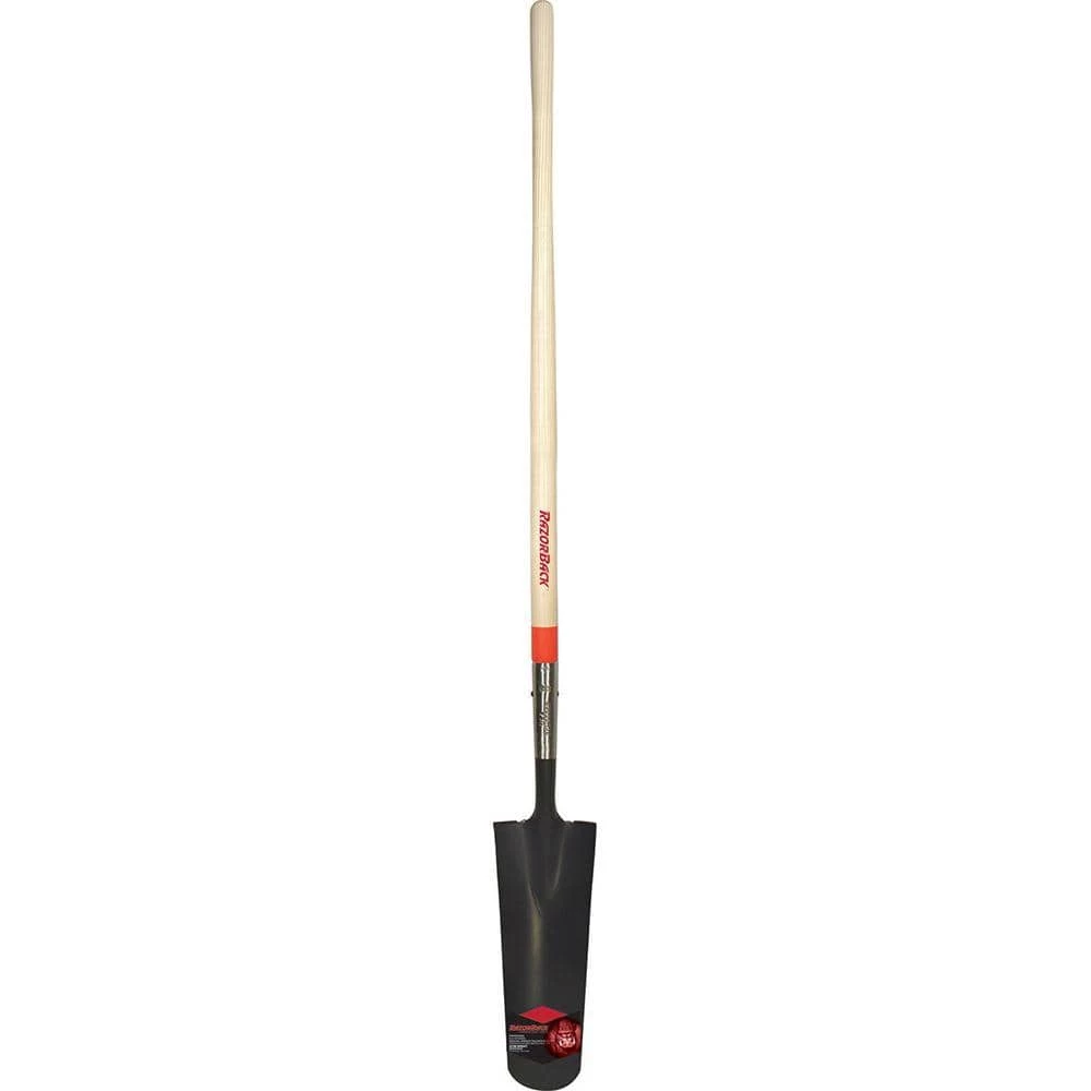Razor-Back 16 in. Wood Handle Drain Spade 3 Razor-Back 16 in. Wood Handle Drain Spade