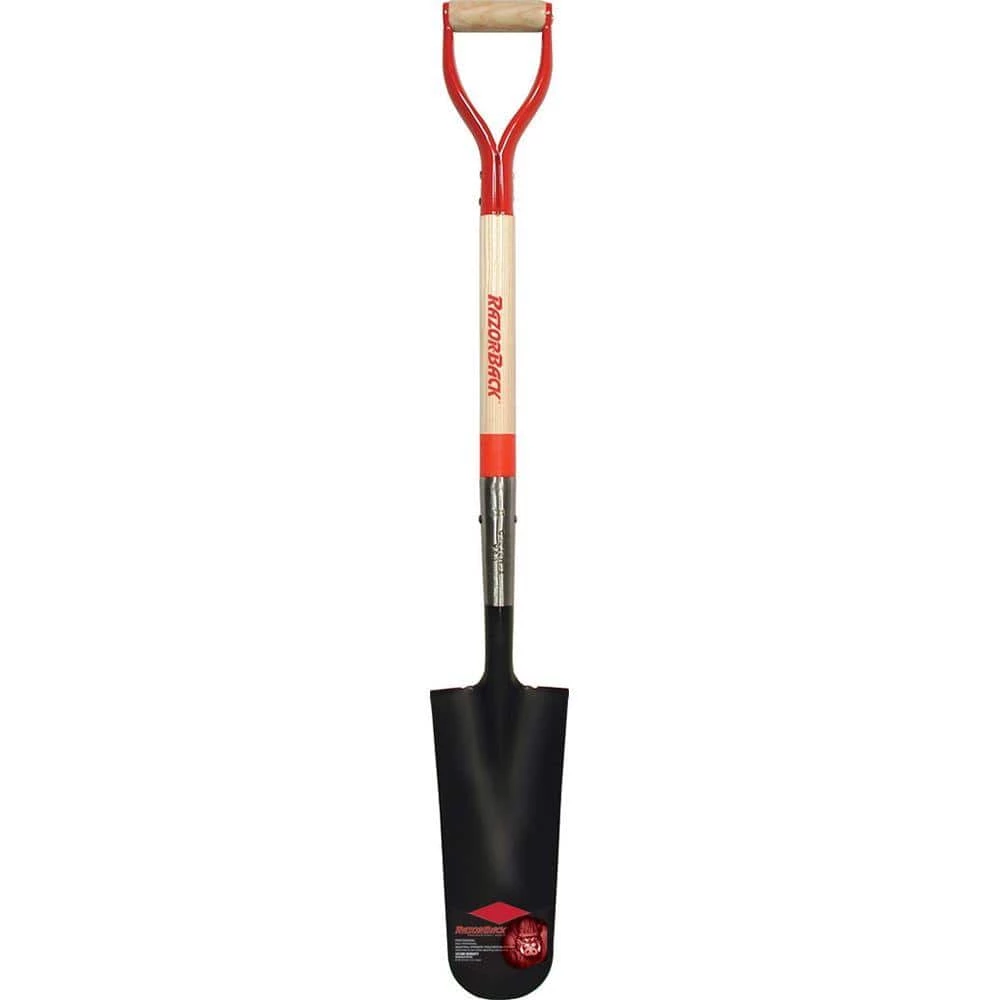 Razor-Back 14 in. D-Handle Drain Spade 3 Razor-Back 14 in. D-Handle Drain Spade