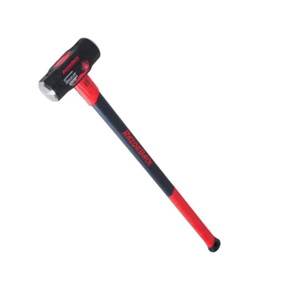 Razor-Back 10 lb. Sledge Hammer with 34 in. Fiberglass Handle 1 Razor-Back 10 lb. Sledge Hammer with 34 in. Fiberglass Handle