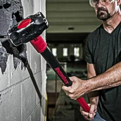 Razor-Back 10 lb. Sledge Hammer with 34 in. Fiberglass Handle 12 Razor-Back 10 lb. Sledge Hammer with 34 in. Fiberglass Handle -Cheap Garden Center Store razor back sledge hammers 3115000 fa 1000