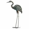 Regal Large 44 in. Metallic Patina Crane Garden Statuary -Cheap Garden Center Store regal garden statues 10869 64 1000