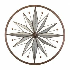 Regal Circle Star Wall Decor
