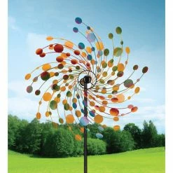 Regal 32 in. Rotating Kinetic Stake - Confetti -Cheap Garden Center Store regal wind spinners 11508 31 1000