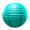LUMABASE 10 in. Round Turquoise Paper Lanterns (5-Count) -Cheap Garden Center Store turquoises aquas lumabase citronella candles torches 78505 64 1000