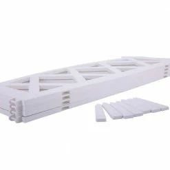 Worth Garden 4-Panel White Plastics Fence 11 Worth Garden 4-Panel White Plastics Fence -Cheap Garden Center Store white matte worth garden garden fencing 3118 4f 1000