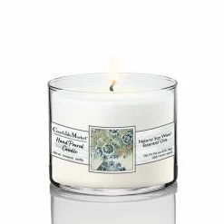 Courtside Market Feeling Blue I Circular Candle Glass 9.6 oz. -Cheap Garden Center Store whites courtside market outdoor lanterns can bn549 cir 31 1000