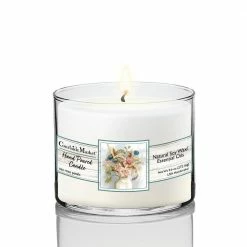 Courtside Market Hydrangea Circular Candle Glass 9.6 oz. 7 Courtside Market Hydrangea Circular Candle Glass 9.6 oz. -Cheap Garden Center Store whites courtside market outdoor lanterns can ff2454 cir 31 1000