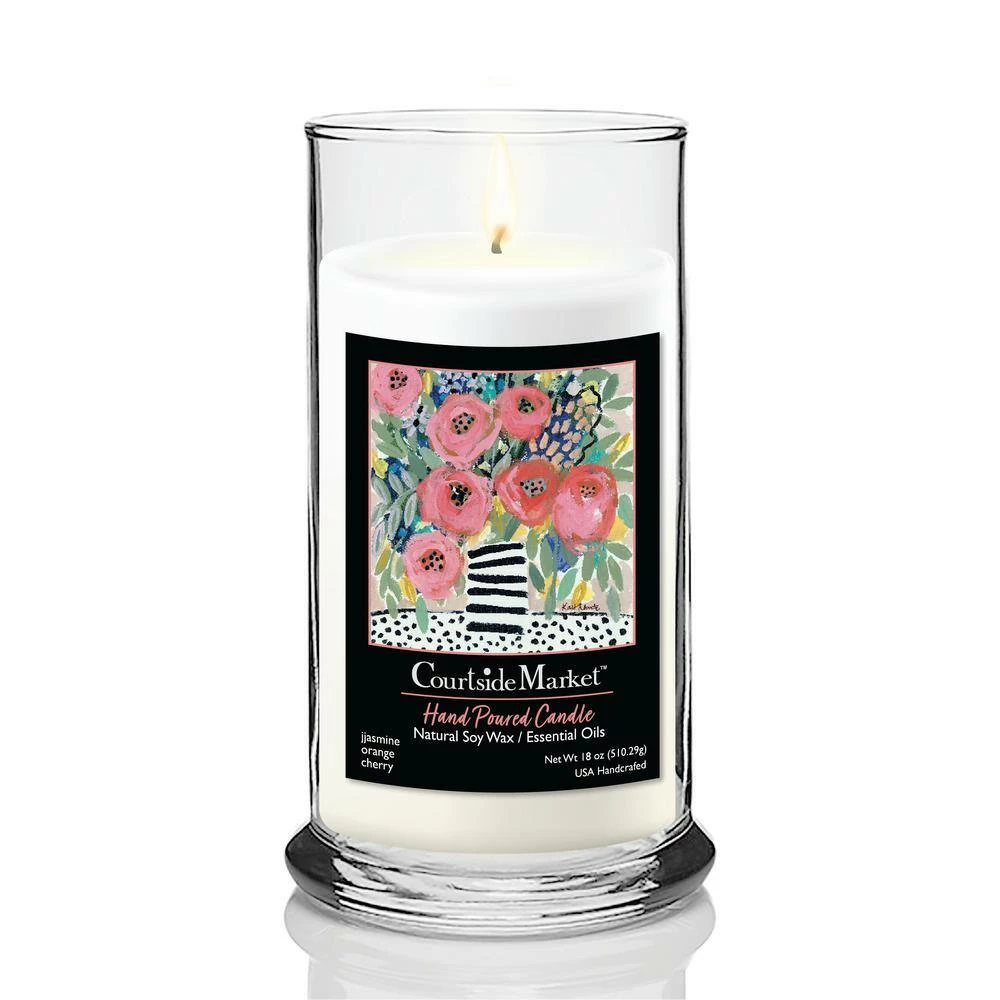 Courtside Market Welcome Party Status Candle Glass 18 oz. 5 Courtside Market Welcome Party Status Candle Glass 18 oz. - Image 3