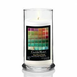 Courtside Market Color Chart I Status Candle Glass 18 oz. -Cheap Garden Center Store whites courtside market outdoor lanterns can sa144 18s 31 1000