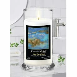 Courtside Market Cobalt Sea Status Candle Glass 18 oz.